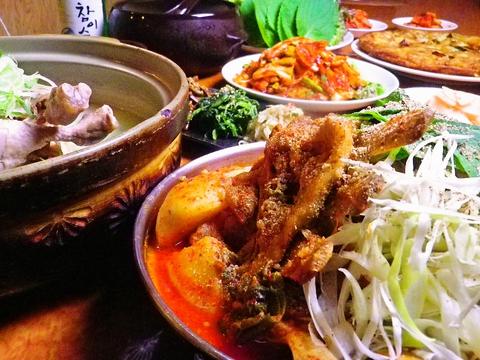 韓国家庭料理 扶餘