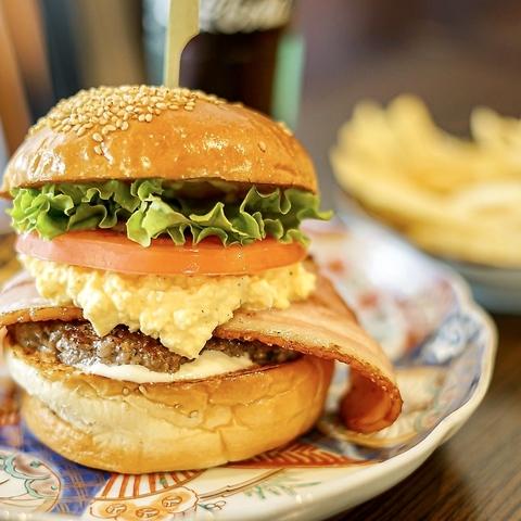 ハンバーガーのオクノ