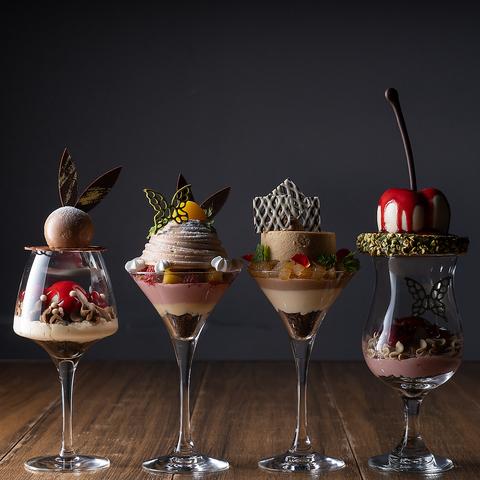 スイーツ BAR 足跡