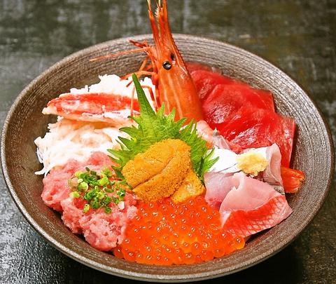 まぐろ海鮮丼 山水