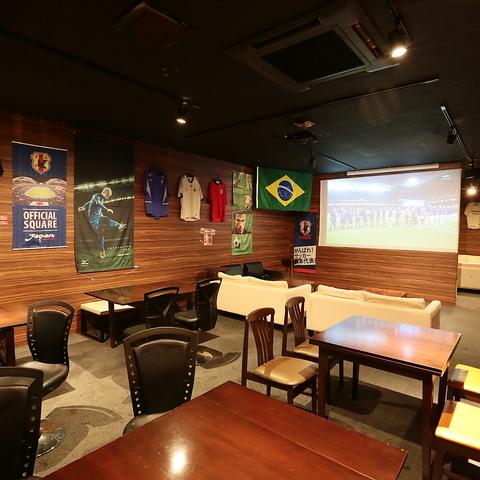 フットボールバー 蹴