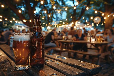 ビアガーデン フタアラ