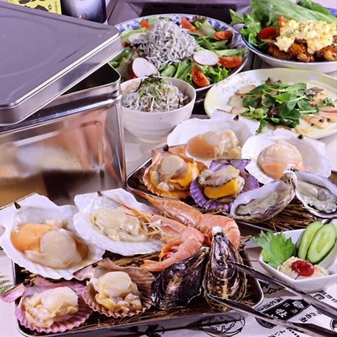 海鮮浜焼き なにわともあれ