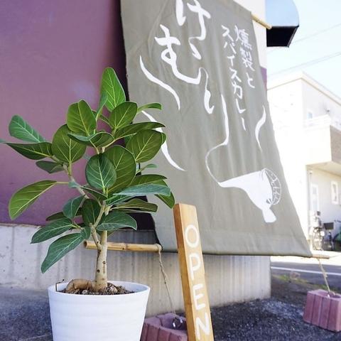 燻製とスープカレーけむり