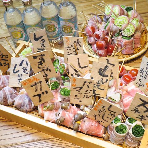 越の串焼き ニワノトリ