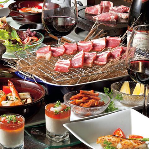 ダイニング藁の火