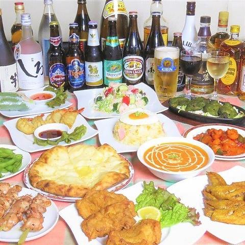 インド タイ アジアン居酒屋 サハラ 国立駅前店