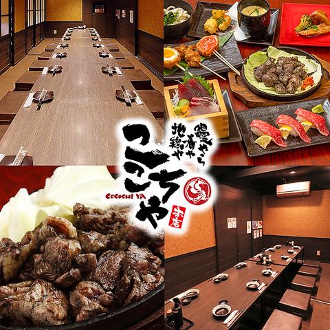 ここちや本店 宮崎地鶏や海鮮や鰻やら