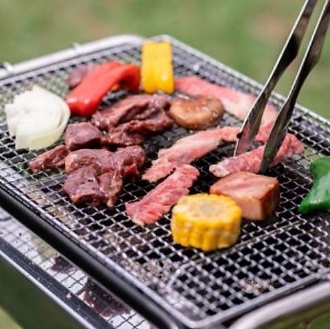 かなたのさと BBQ場