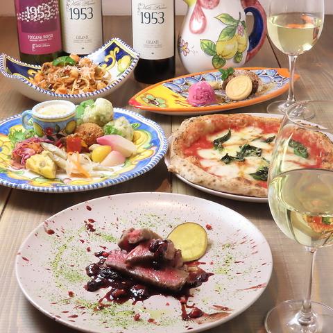 Mimosa e pizza ミモザ エ ピッツァ