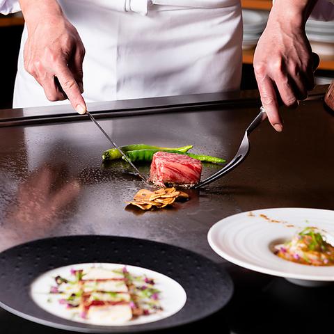 ホテルグランヴィア大阪 鉄板焼 季流