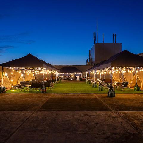 マルイファミリー志木 青空バーベキューの庭