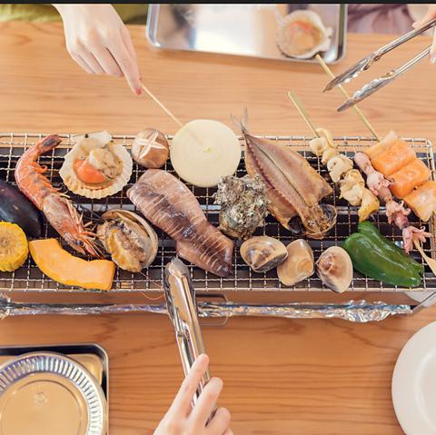 海鮮浜焼き 浜の食堂