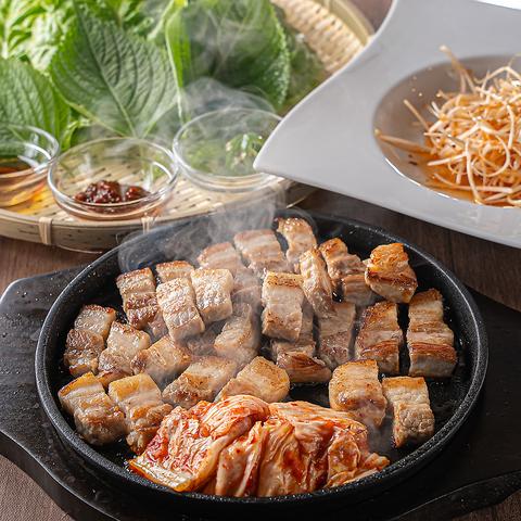 韓国料理　韓日情　難波