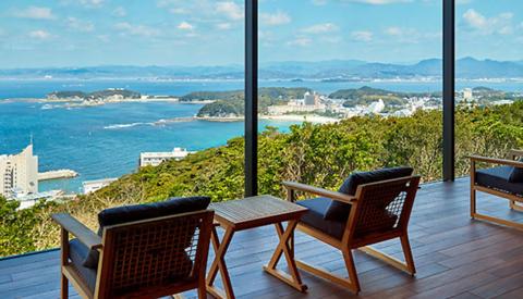 カフェ ラウンジ PACIFIC INFINITO HOTEL&SPA 南紀白浜