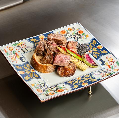 和牛と鉄板ビーフステーキニューカルネ