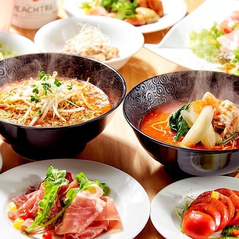 元祖トマトラーメンと辛麺 三味 333 モラージュ佐賀店