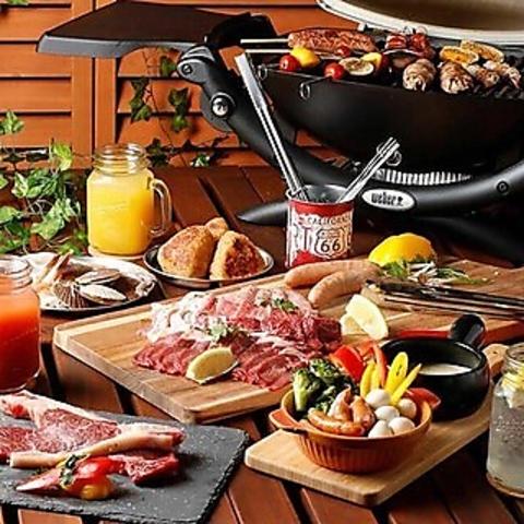 肉と海鮮のおすすめビアガーデン 新宿BBQテラス バリガーデンTOKYO歌舞伎町