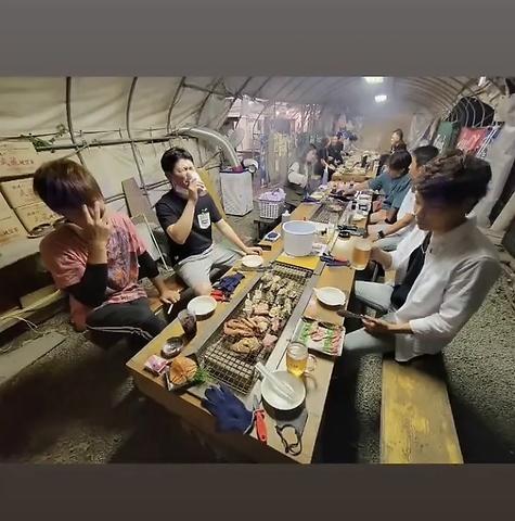 牡蠣小屋&海鮮 BBQ はまさき商店