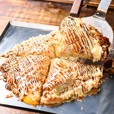 お好み焼き 鉄板焼き 北新地 こころ