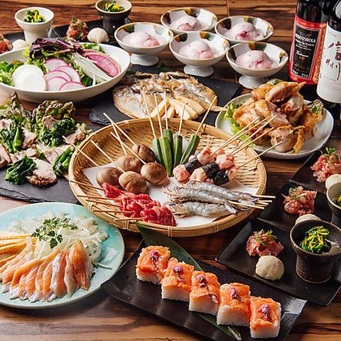 串揚げとワイン はち